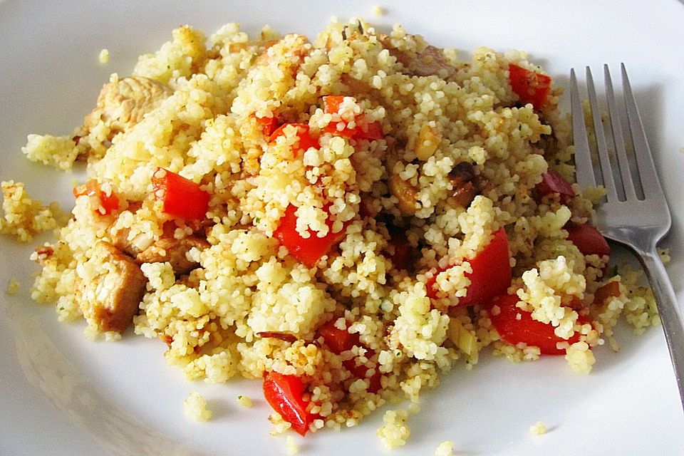 Couscous-Gemüsepfanne