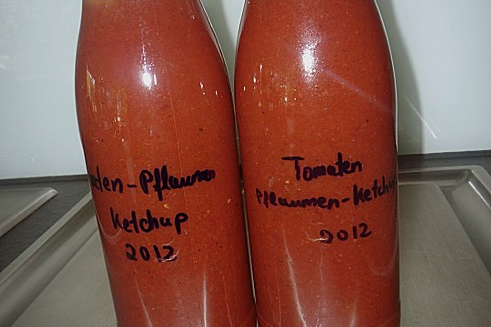 Tomaten-Pflaumen-Ketchup