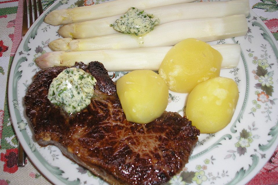 Genießer-Spargel mit Rumpsteak