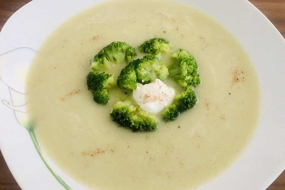 Blumenkohl - Brokkoli - Suppe