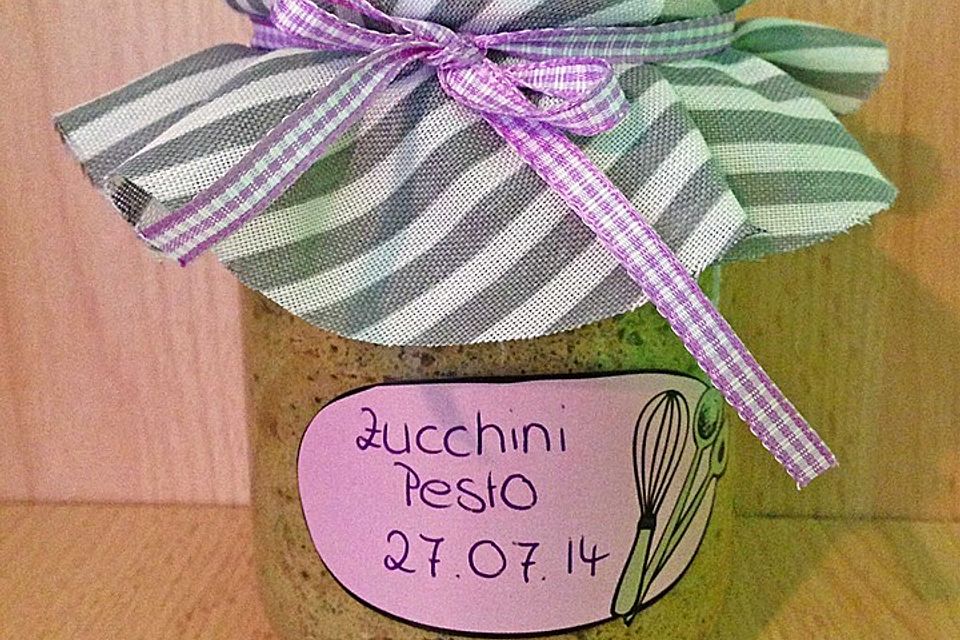 Zucchini-Pesto