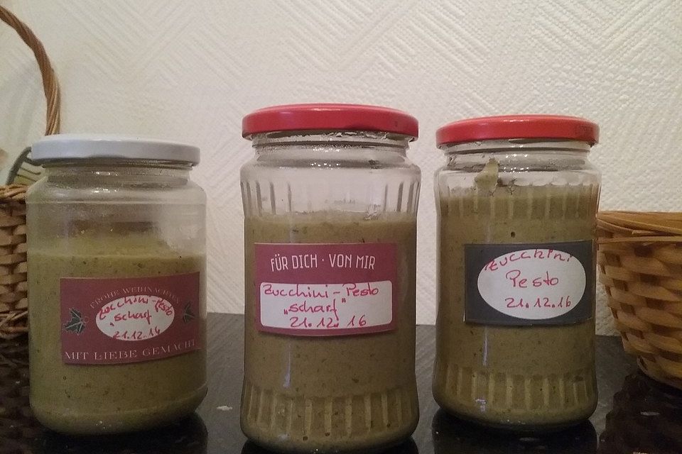 Zucchini-Pesto