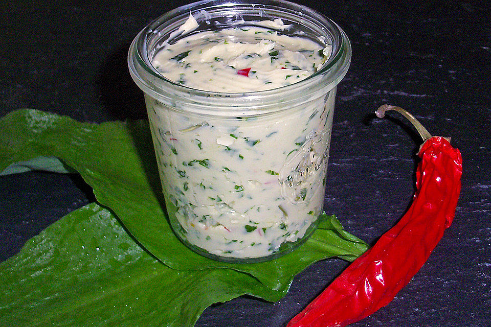 Bärlauch-Chili Butter