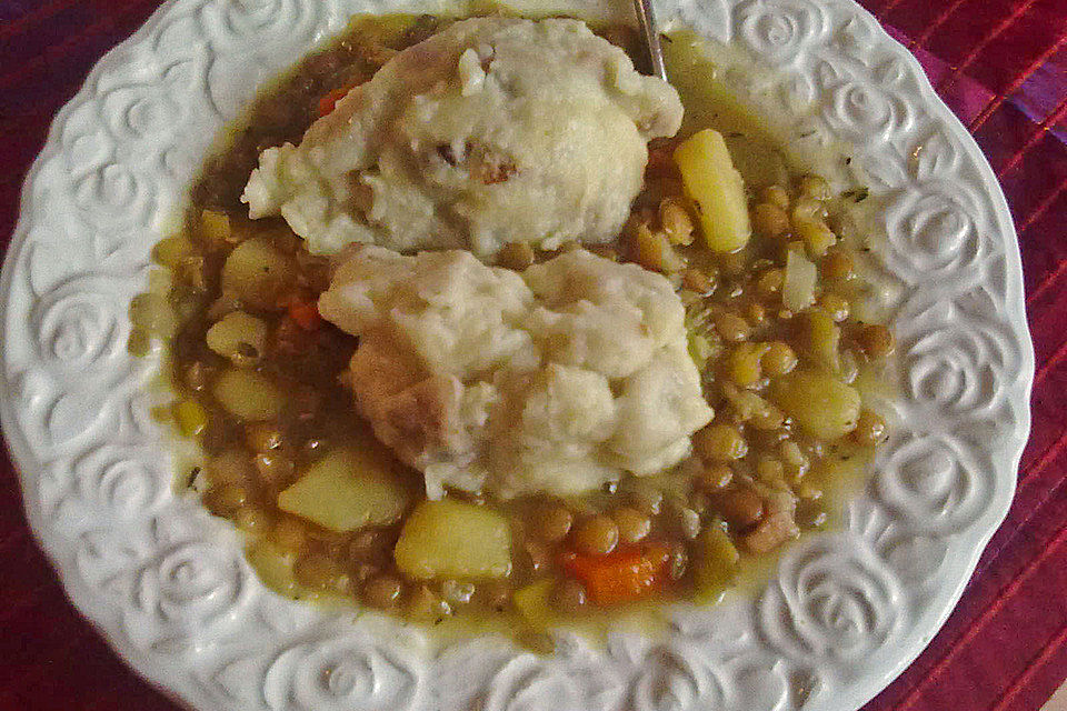 Fränkische Mehlknödel