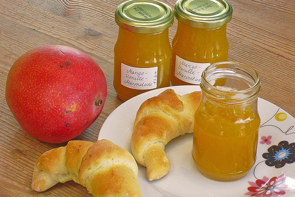 Mango-Vanille-Marmelade