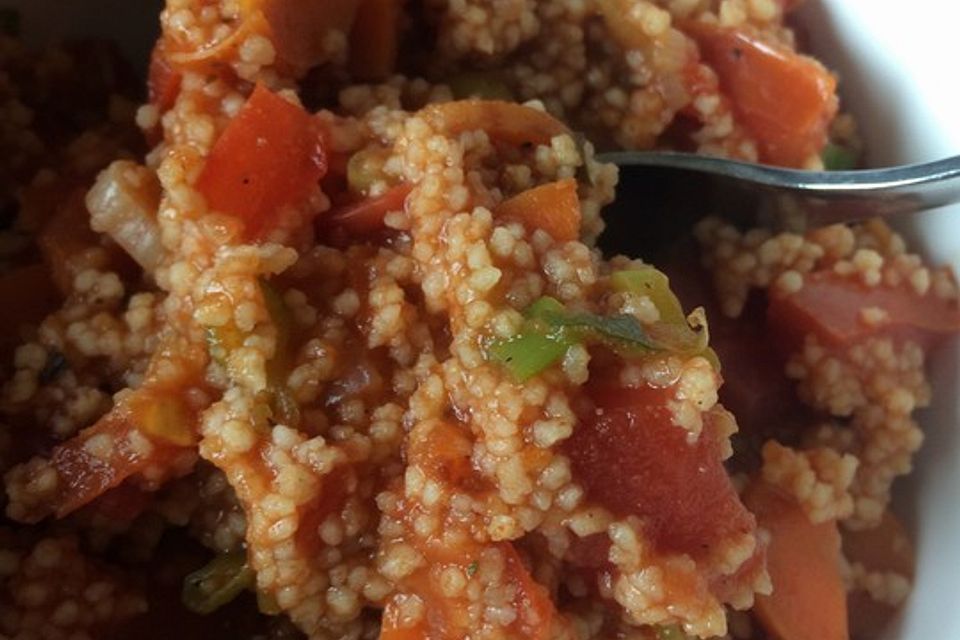 Tomaten-Couscous-Pfanne