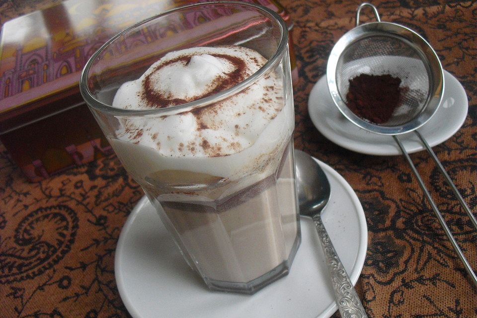 Latte Macchiato für Kinder