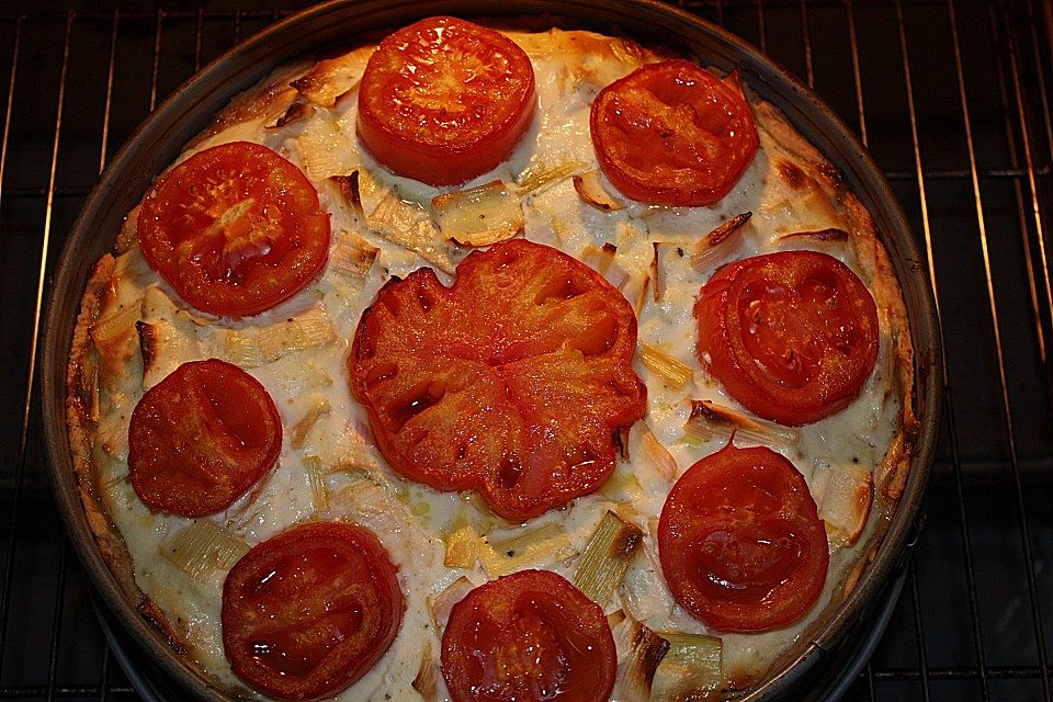 Tomatentorte mit Quarkfüllung