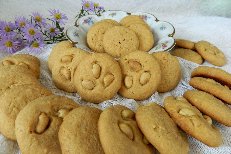 Aloha crunchy Erdnuss Cookies