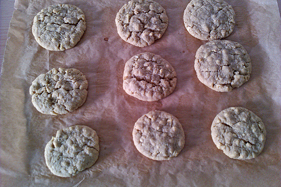 Aloha crunchy Erdnuss Cookies