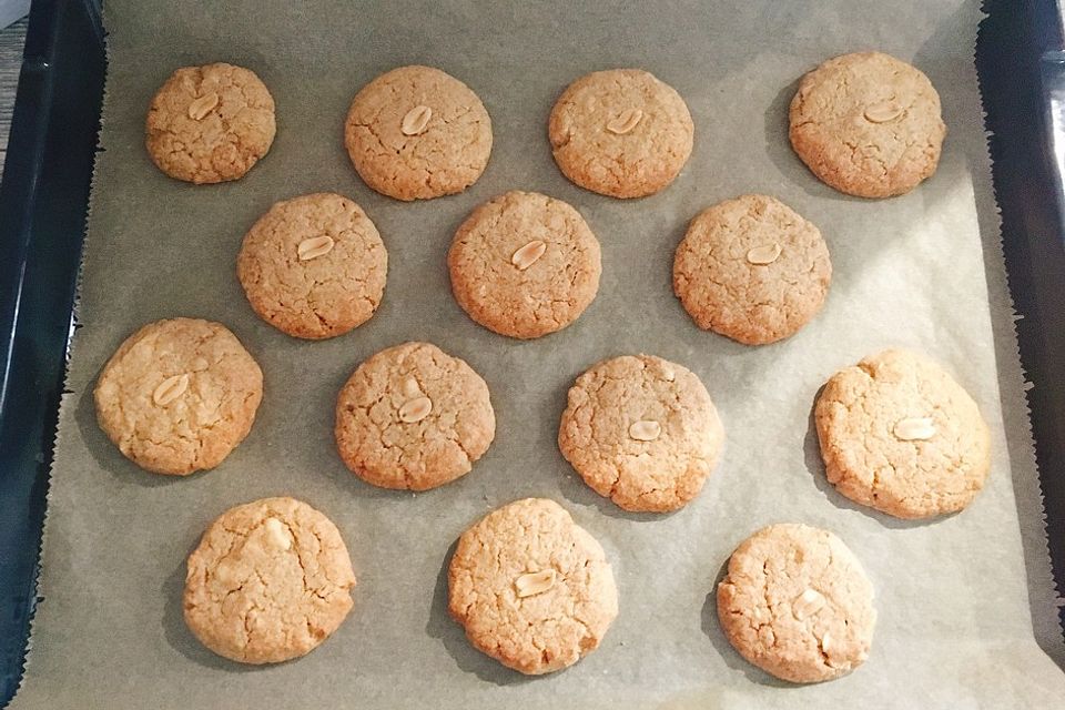 Aloha crunchy Erdnuss Cookies