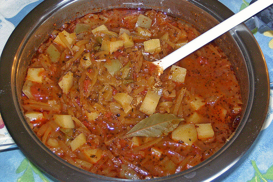 Kürbisgulasch