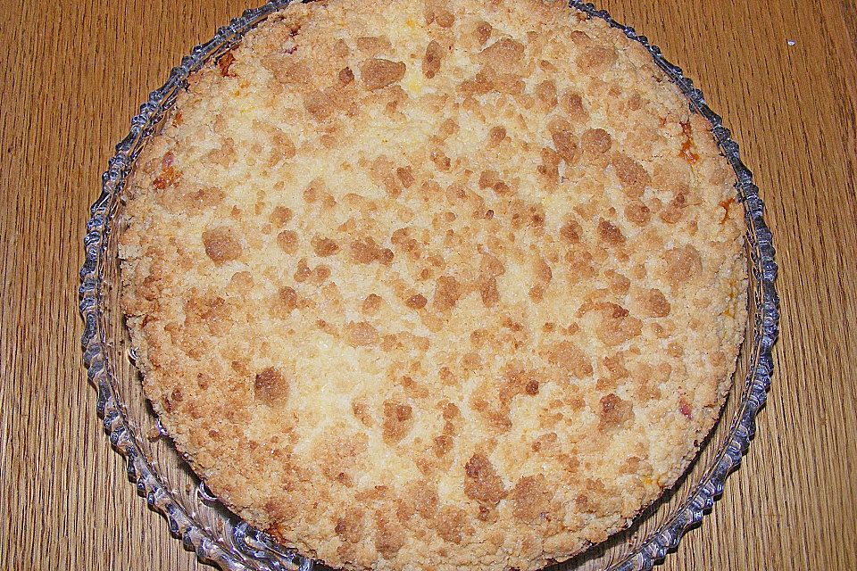 Krümeltorte mit Kirsch - Quarkfüllung