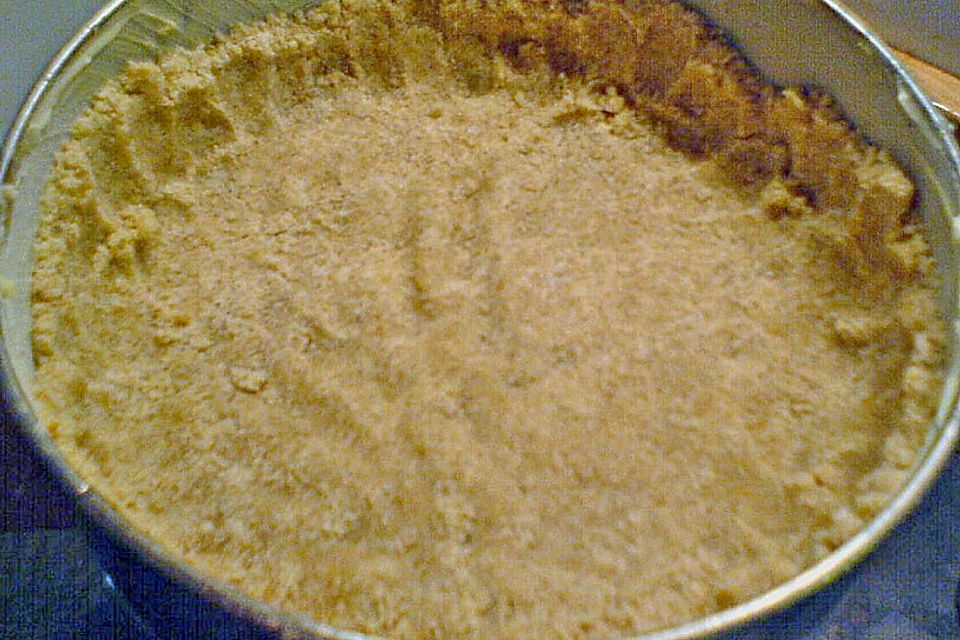 Krümeltorte mit Kirsch - Quarkfüllung