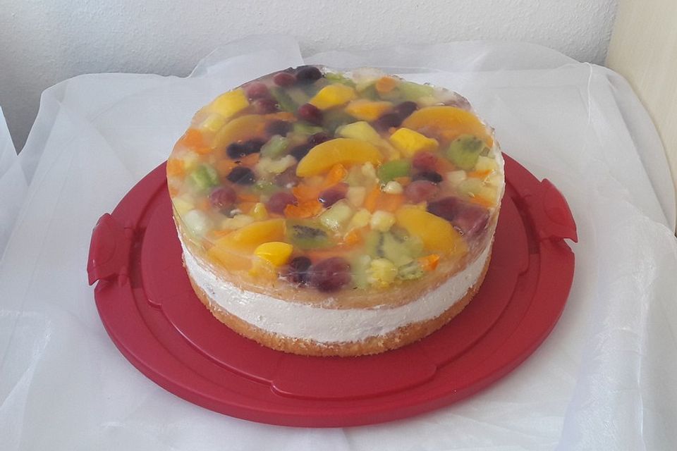 Himbeer-Windbeutel Torte