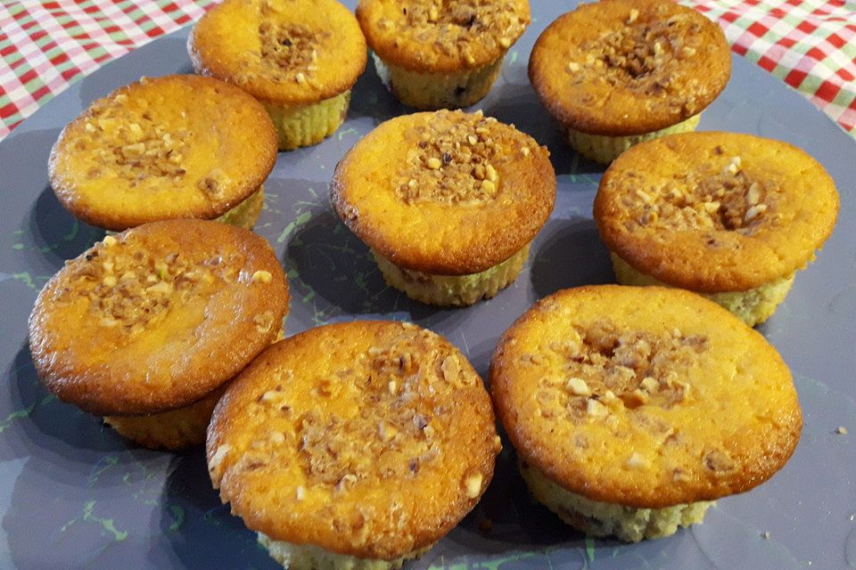 Gefüllte Schoko-Muffins