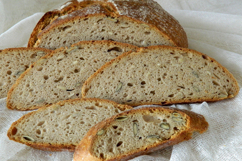 Vollkorn-Sauerteigbrot