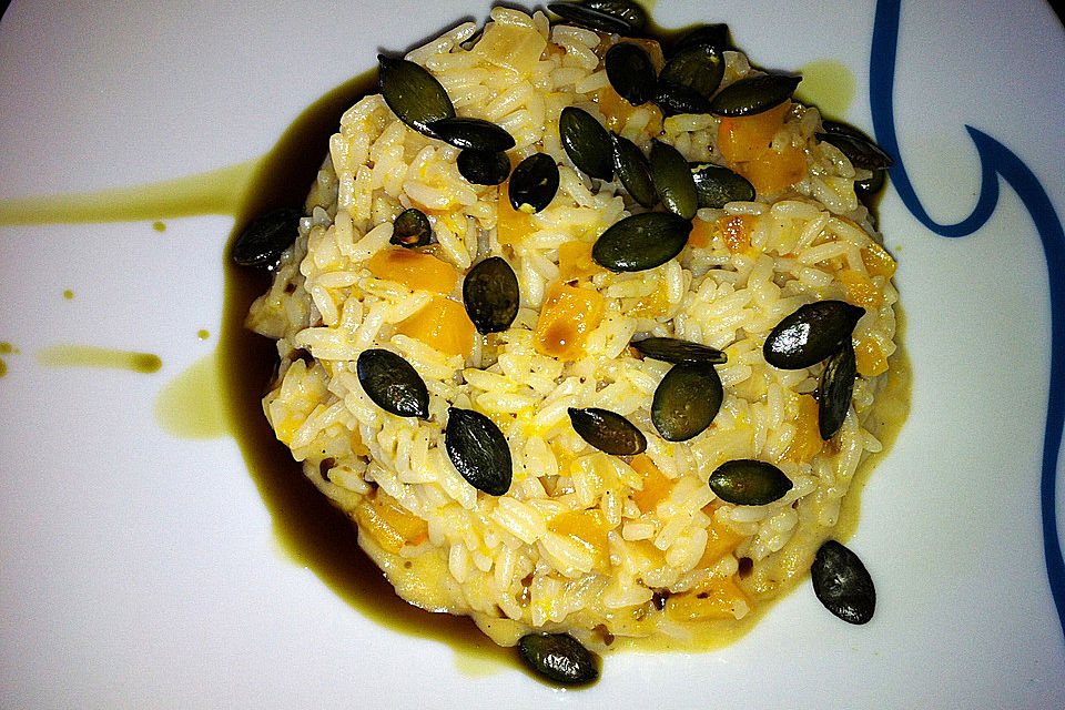 Kürbisrisotto