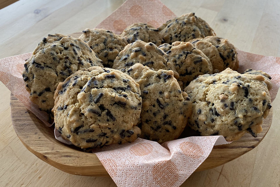 Amerikanische Chocolate Chip Cookies