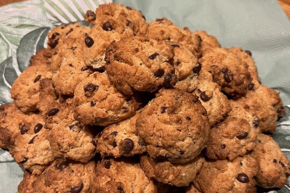 Amerikanische Chocolate Chip Cookies