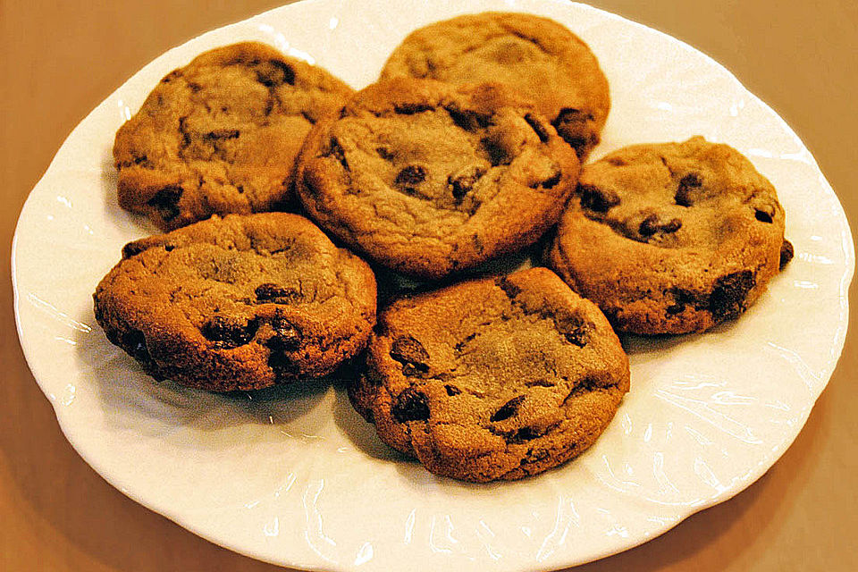 Amerikanische Chocolate Chip Cookies