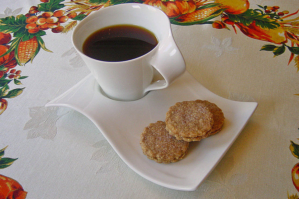 Beschwipste Linzer Plätzchen