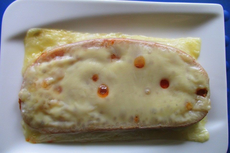 Überbackenes Ketchup-Brot