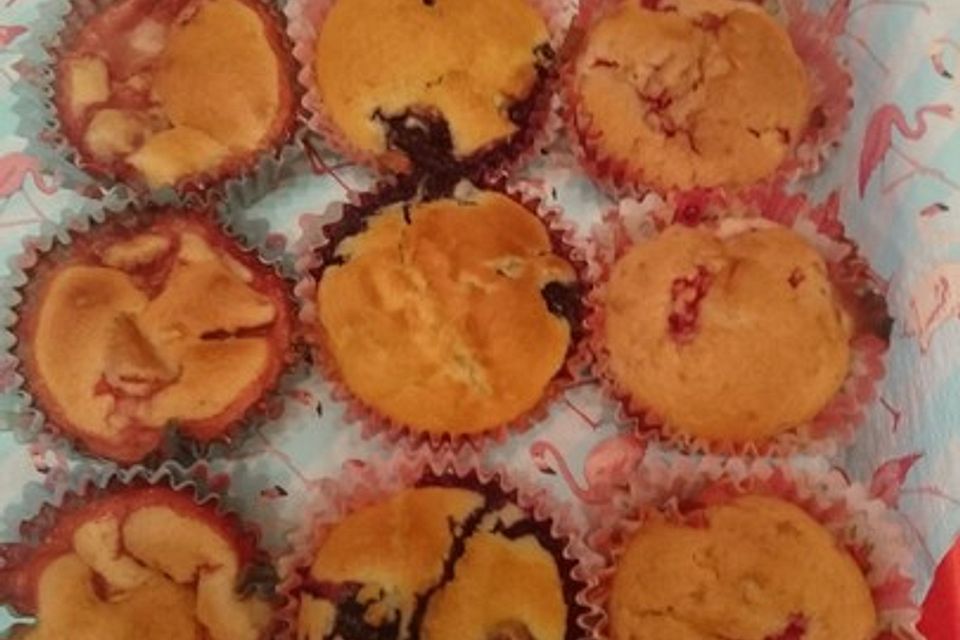 Erdbeer-Muffins mit Buttermilch