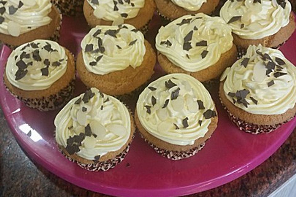 Bailey´s -Mandel Cupcakes