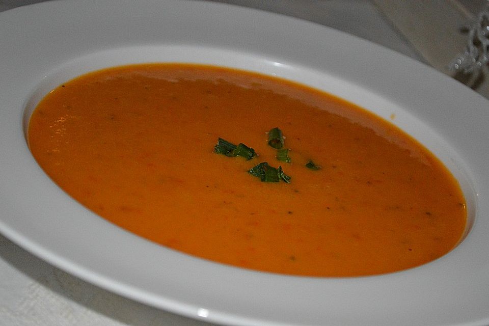 Paprika-Gemüse Suppe