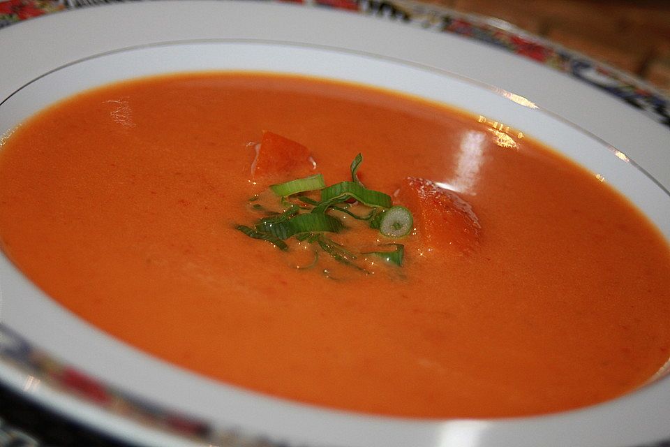 Paprika-Gemüse Suppe