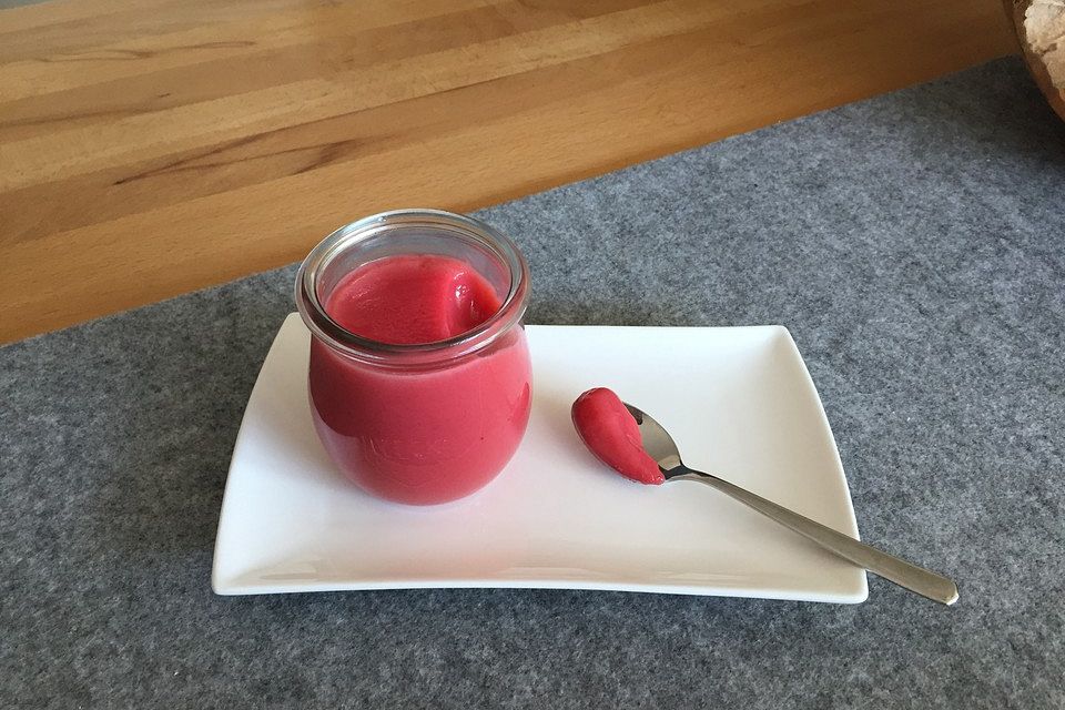 Currant Curd oder Johannisbeercreme