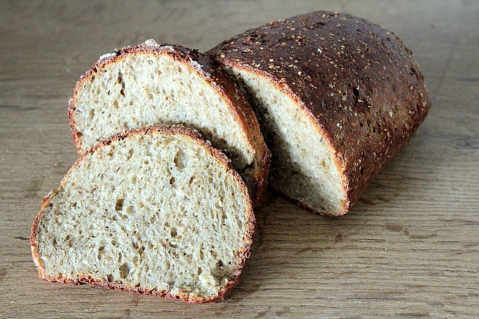 Luftiges Glutenbrot