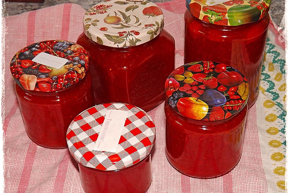 Fruchtig-süße Erdbeermarmelade