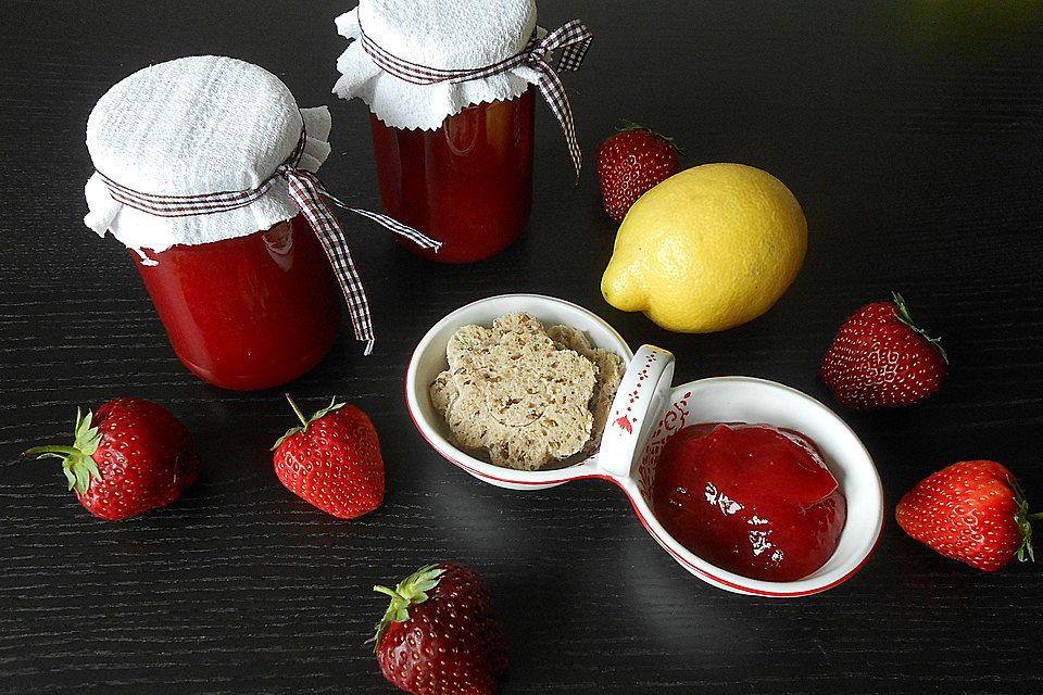 Fruchtig-süße Erdbeermarmelade