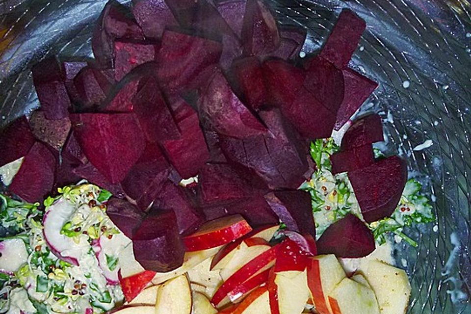 Rote Bete-Tahini Salat