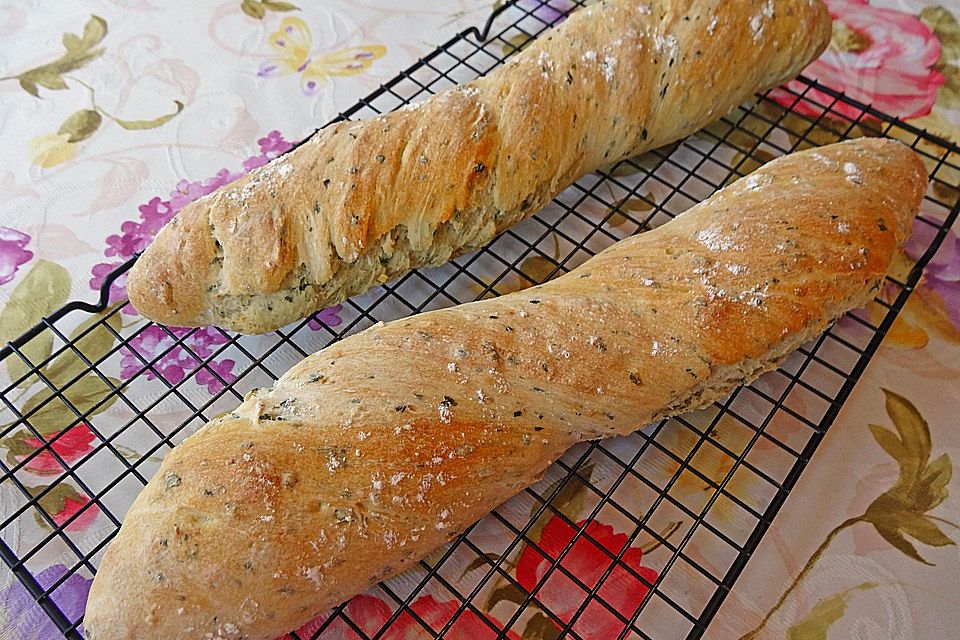 SchmackoFatz Kräuterbaguette