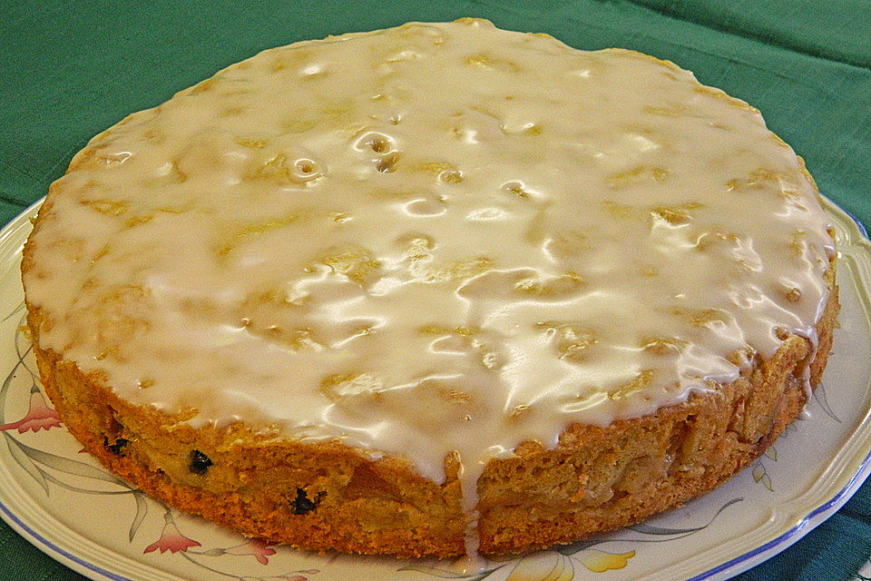 Cranberrie-Apfelkuchen