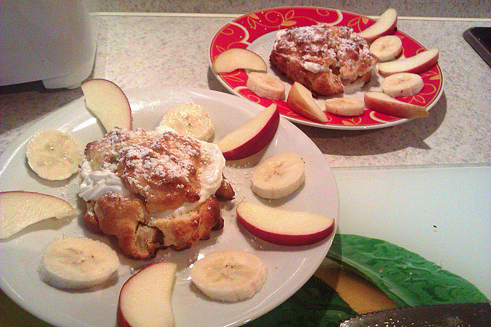 Apfel-Bananen-Scones