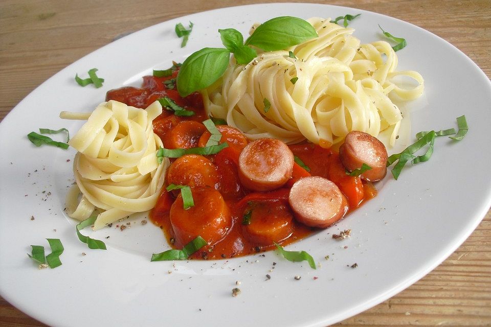 Tomatensauce für Pasta