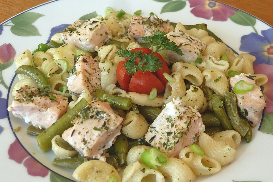 Lachs-Kräuter-Pfanne