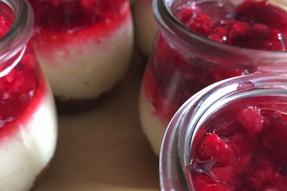 Cheesecakes im Glas