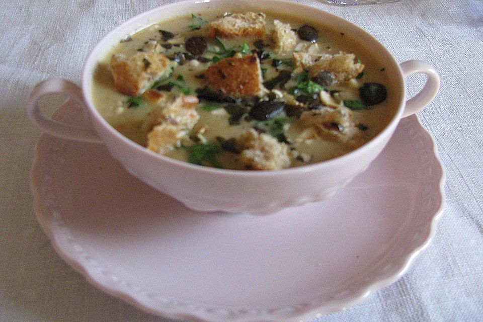 Apfel-Kartoffel-Suppe