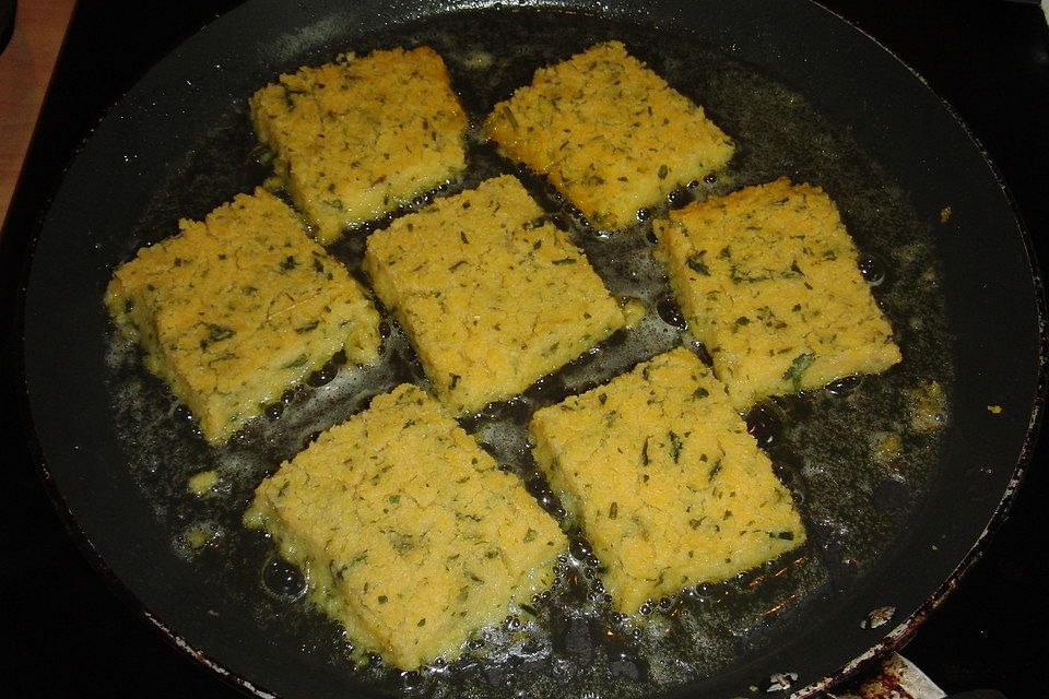 Gebratene Polenta