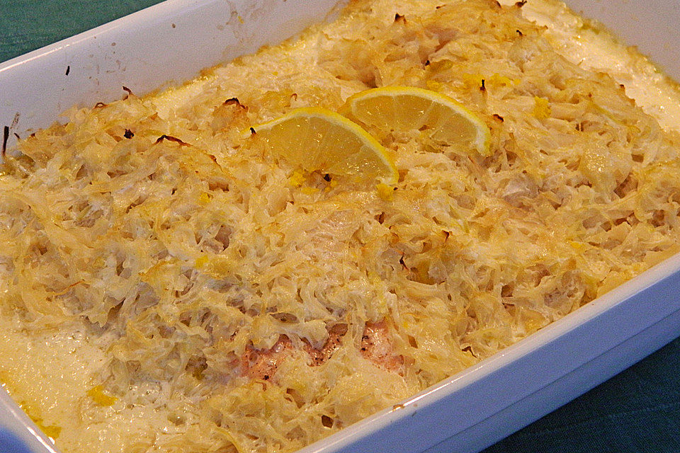 Winter-Lachsgratin