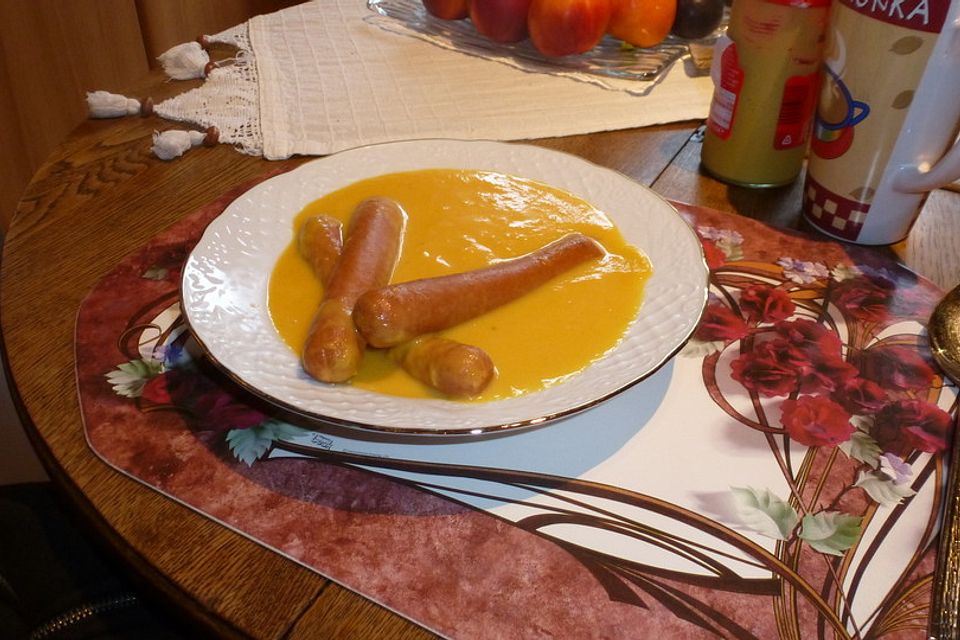 Süßkartoffel-Ingwer-Suppe