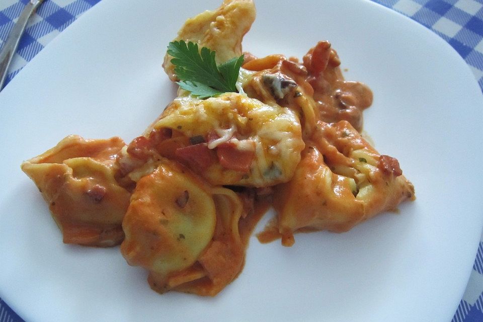 Tortelliniauflauf