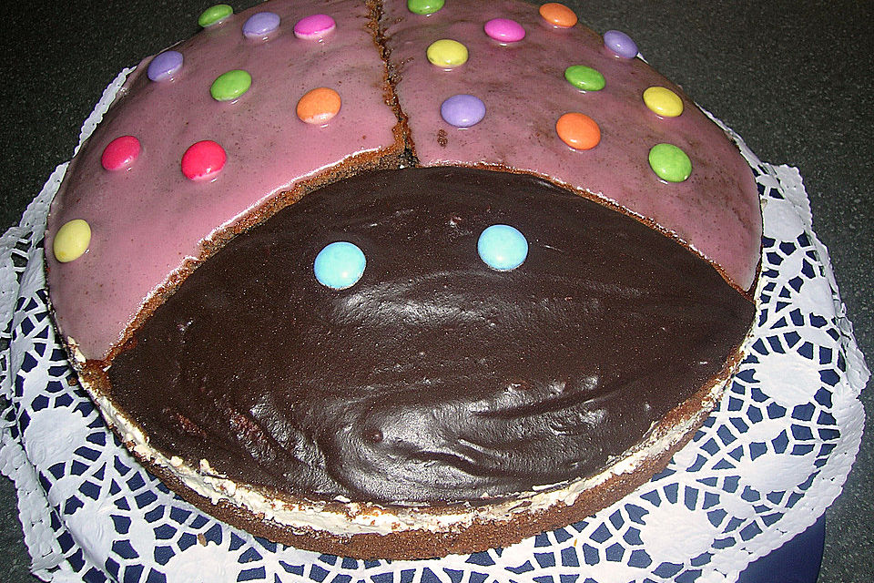 Marienkäfer-Torte