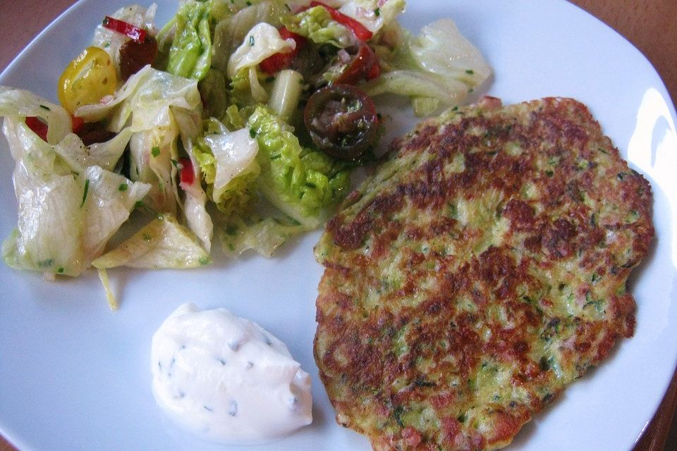 Zucchini - Pfannkuchen