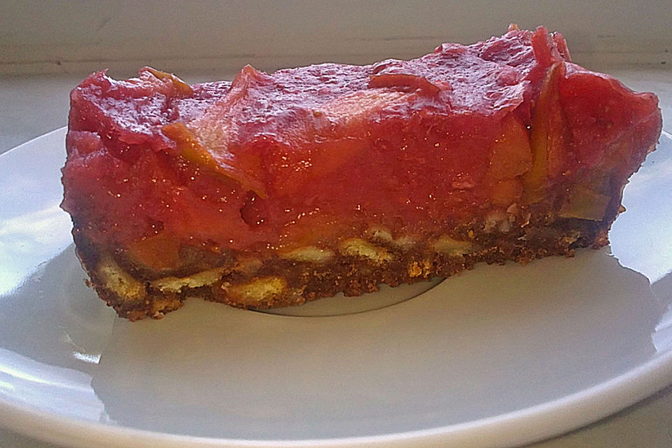 Erdbeer-Keks-Kuchen